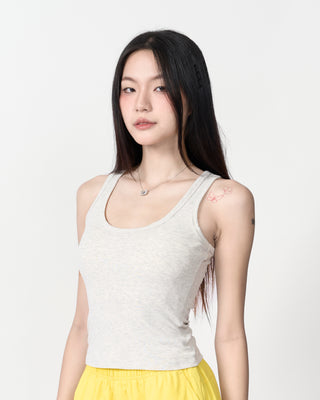 Áo Ba Lỗ Nữ Thun Tăm Rib Knit