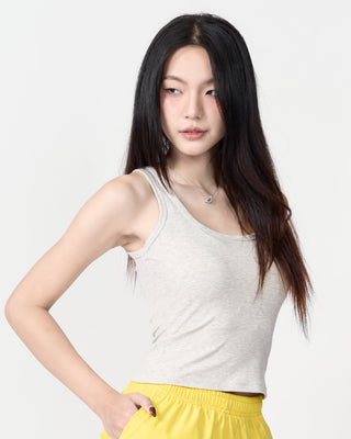 Áo Ba Lỗ Nữ Thun Tăm Rib Knit