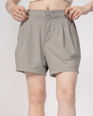 Quần Short Nữ Xếp Ly Co Giãn