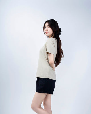 Áo Thun Nữ Co Giãn Dáng Regular