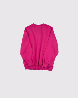 Set Áo Nỉ Nữ Dáng Rộng + Quần Short Nỉ Nữ - Màu Hồng