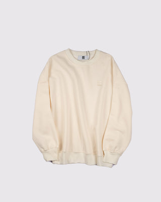 Set Áo Nỉ Nữ Dáng Rộng + Quần Short Nỉ Nữ - Màu Trắng Ngà