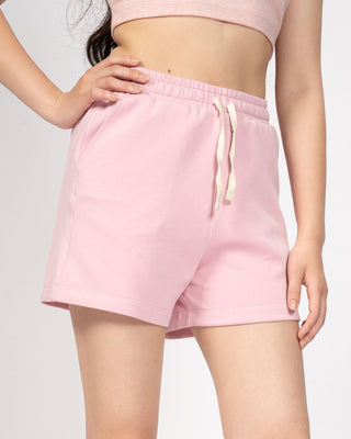 Quần Short Nỉ Nữ Vải Modal Interlock