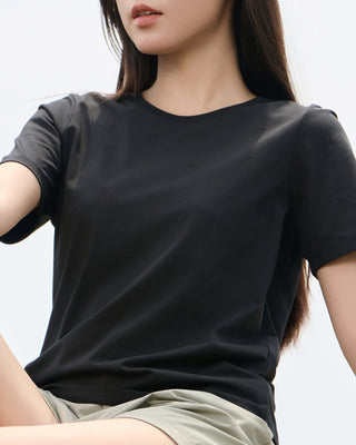 Áo Thun Nữ Co Giãn Dáng Regular