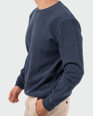 Áo sweatshirt vải CVC mặt mịn Peach-touch