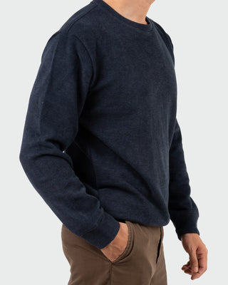 Áo sweatshirt vải CVC mặt mịn Peach-touch