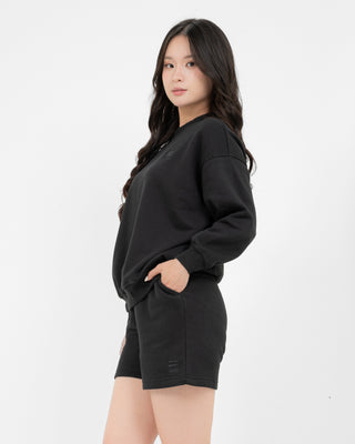 Áo Nỉ Nữ Dáng Rộng