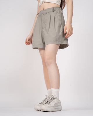 Quần Short Nữ Xếp Ly Co Giãn