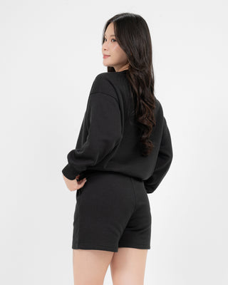 Áo Nỉ Nữ Dáng Rộng