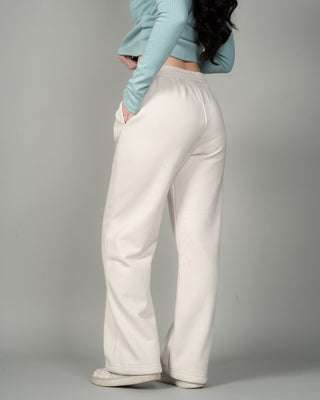 Quần Nỉ Nữ Dáng Rộng Vải Nỉ Bông