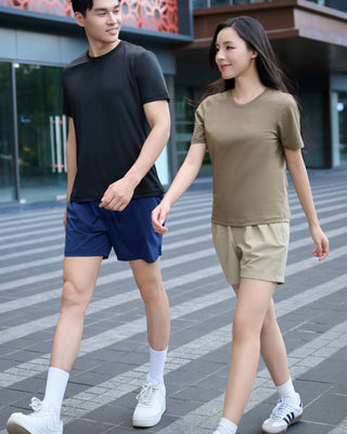 Quần Short Nữ Xếp Ly Co Giãn