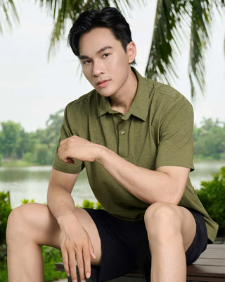 Áo Polo Nam Co Giãn Regular Fit