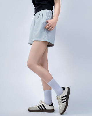 Quần Short Nữ Xếp Ly Co Giãn