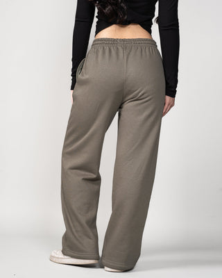 Quần Nỉ Nữ Dáng Rộng Vải Nỉ Bông