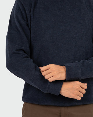 Áo sweatshirt vải CVC mặt mịn Peach-touch