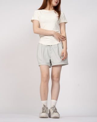 Quần Short Nữ Xếp Ly Co Giãn
