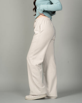 Quần Nỉ Nữ Dáng Rộng Vải Nỉ Bông