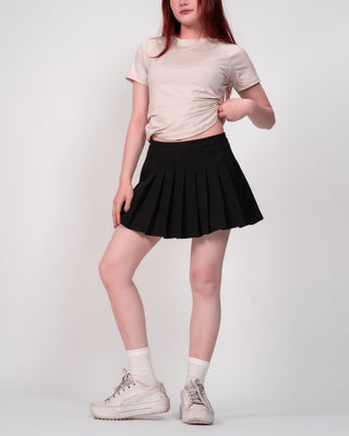 Chân Váy Nữ Xếp Ly Co Giãn