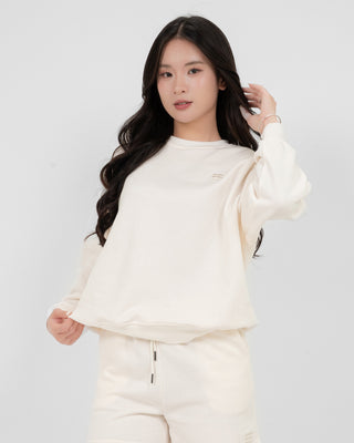 Áo Nỉ Nữ Dáng Rộng