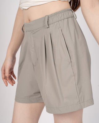 Quần Short Nữ Xếp Ly Co Giãn