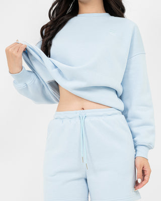 Áo Nỉ Nữ Dáng Rộng