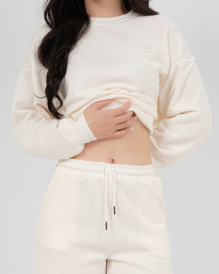 Áo Nỉ Nữ Dáng Rộng