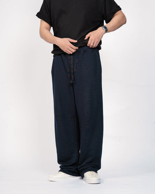 Quần Nỉ French Terry Nam Ống Rộng