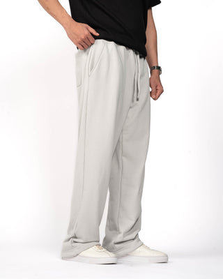 Quần Nỉ French Terry Nam Ống Rộng