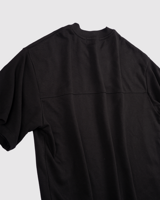 Áo Nỉ Nam Ngắn Tay Dáng Semi-Wide