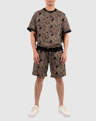 Quần Short Nỉ Nam Dáng Semi-Wide