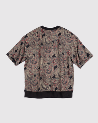 Áo Nỉ Nam Ngắn Tay Dáng Semi-Wide