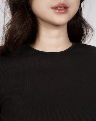 Áo Thun Tăm Nữ Rib Knit
