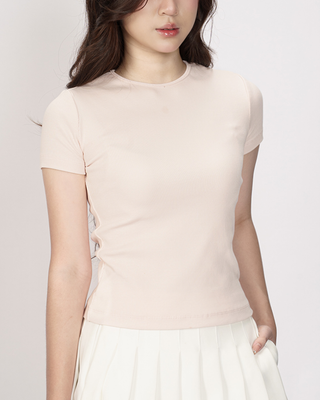 Áo Thun Tăm Nữ Rib Knit