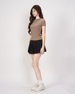 Áo Thun Tăm Nữ Rib Knit