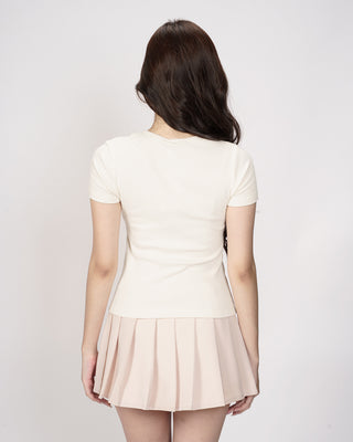 Áo Thun Tăm Nữ Rib Knit
