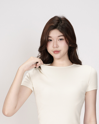 Áo Thun Tăm Nữ Rib Knit
