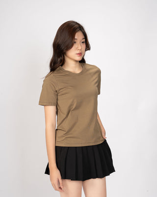 Áo Thun Nữ Co Giãn Dáng Regular