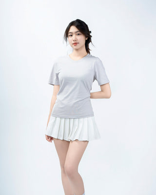 Chân Váy Nữ Xếp Ly Co Giãn