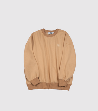 Set Áo Nỉ Nữ Dáng Rộng + Quần Short Nỉ Nữ - Màu Be