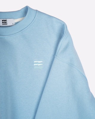 Set Áo Nỉ Nữ Dáng Rộng + Quần Short Nỉ Nữ - Màu Xanh