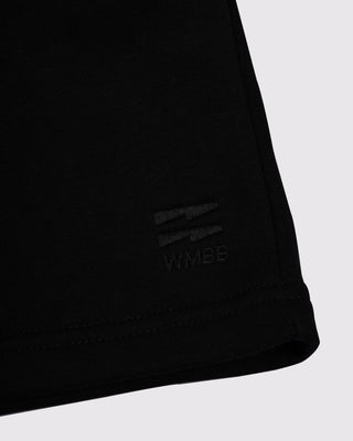 Set Áo Nỉ Nữ Dáng Rộng + Quần Short Nỉ Nữ - Màu Đen