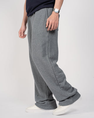 Quần Nỉ French Terry Nam Ống Rộng