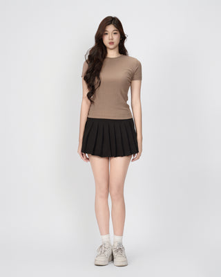 Chân Váy Nữ Xếp Ly Co Giãn