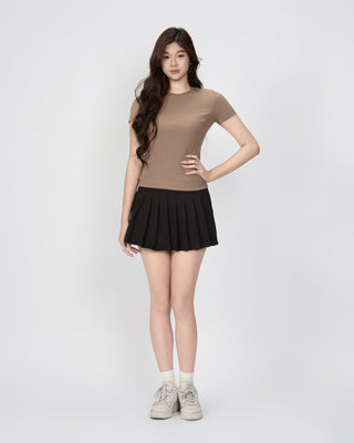 Chân Váy Nữ Xếp Ly Co Giãn