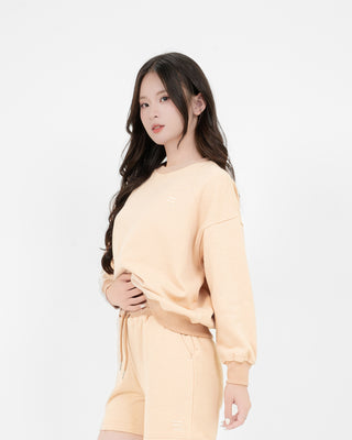 Áo Nỉ Nữ Dáng Rộng