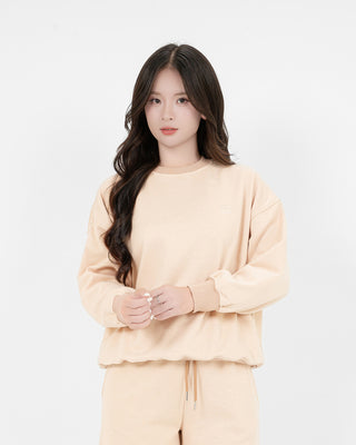 Áo Nỉ Nữ Dáng Rộng