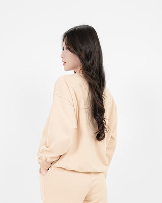 Áo Nỉ Nữ Dáng Rộng