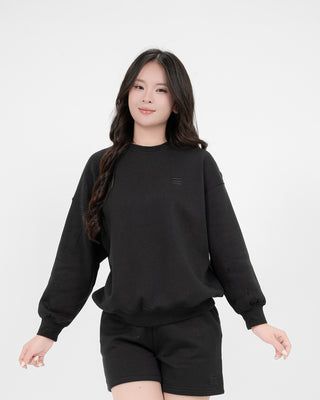 Áo Nỉ Nữ Dáng Rộng