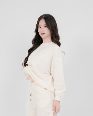 Áo Nỉ Nữ Dáng Rộng