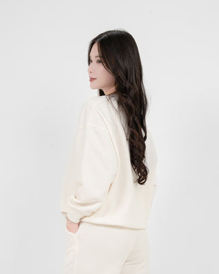 Áo Nỉ Nữ Dáng Rộng